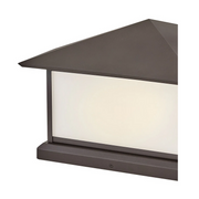 Hinkley 28987-LV Walter 2-lt 15" LED Outdoor Pier Mount Lantern