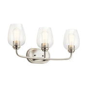 Kichler 45129 Valserrano 3-lt 24" Vanity Light-Brushed Nickel