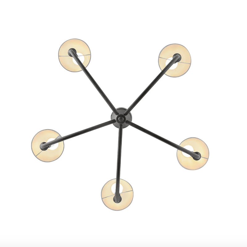 Hinkley 45165 Greta 5-lt 36" LED Chandelier