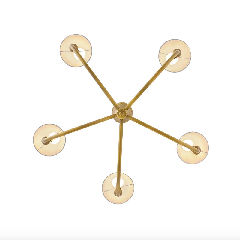 Hinkley 45165 Greta 5-lt 36" LED Chandelier