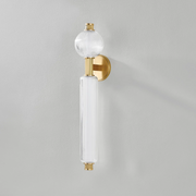 Corbett 452-02 Atom 2-lt 28" Tall LED Wall Sconce