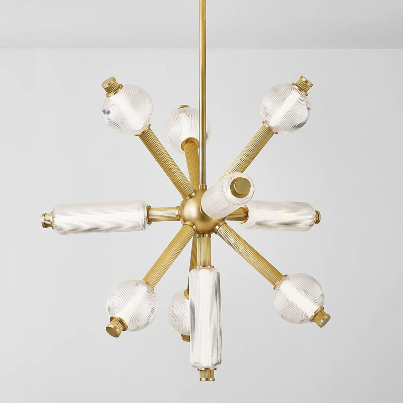 Corbett 452-36 Atom 10-lt 36" LED Chandelier