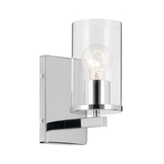 Kichler 45495 Crosby 1-lt 9" Tall Wall Sconce-Chrome