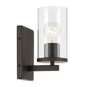 Kichler 45495 Crosby 1-lt 9" Tall Wall Sconce-Olde Bronze