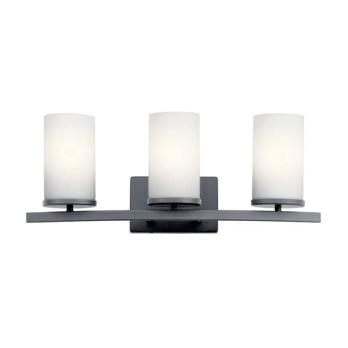 Kichler 45497 Crosby 3-lt 23" Vanity Light-Black