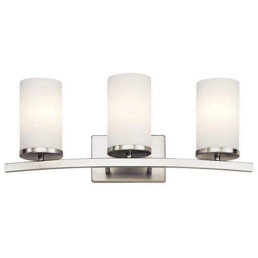 Kichler 45497 Crosby 3-lt 23" Vanity Light-Brushed Nickel