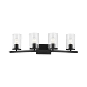 Kichler 45498 Crosby 4-lt 31" Vanity Light-Black