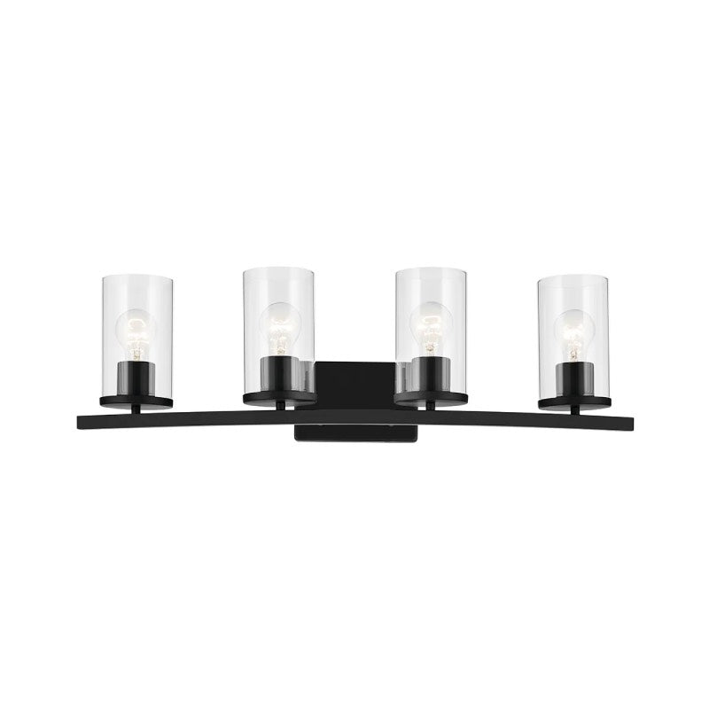 Kichler 45498 Crosby 4-lt 31" Vanity Light-Black