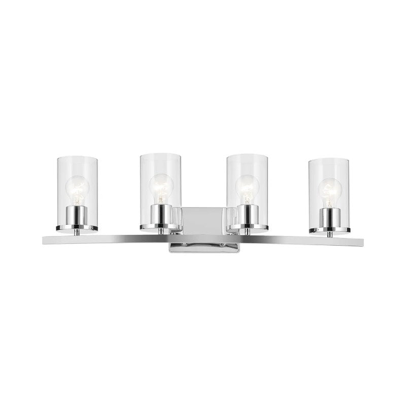 Kichler 45498 Crosby 4-lt 31" Vanity Light-Chrome