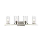 Kichler 45498 Crosby 4-lt 31" Vanity Light-Brushed Nickel