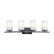 Kichler 45498 Crosby 4-lt 31" Vanity Light-Black
