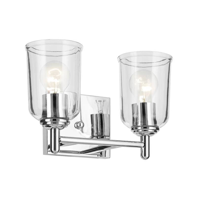 Kichler 45573 Shailene 2-lt 13" Vanity Light-Chrome