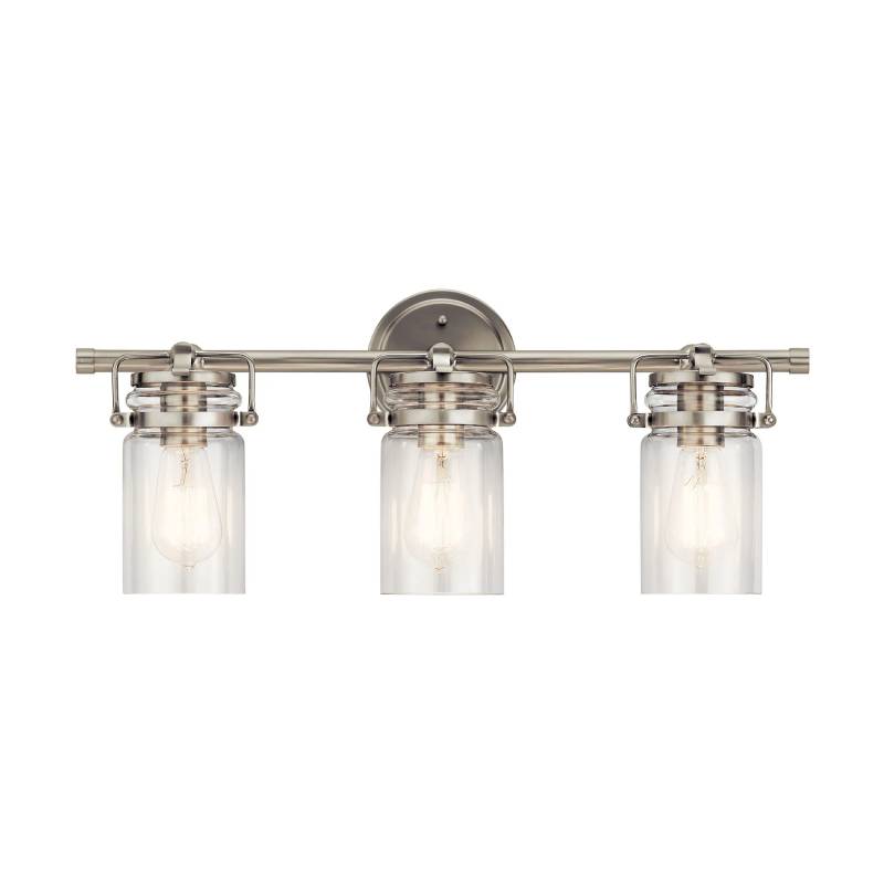 Kichler 45689 Brinley 3-lt 24" Vanity Light-Brushed Nickel