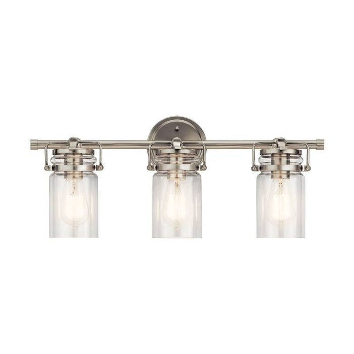 Kichler 45689 Brinley 3-lt 24" Vanity Light-Brushed Nickel
