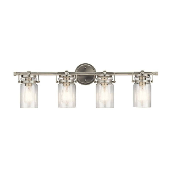 Kichler 45690 Brinley 4-lt 33" Vantiy Light-Brushed Nickel