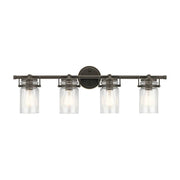 Kichler 45690 Brinley 4-lt 33" Vantiy Light-Olde Bronze