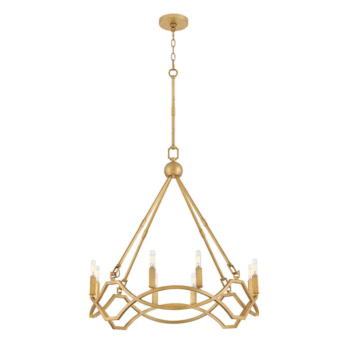 Hinkley 45784 Leona 8-lt 27" LED Chandelier