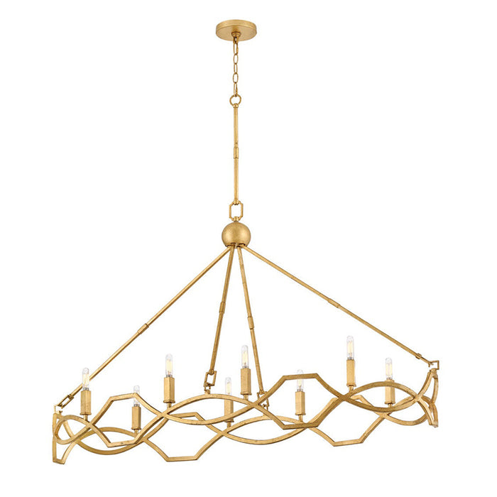 Hinkley 45785 Leona 8-lt 49" LED Linear Chandelier