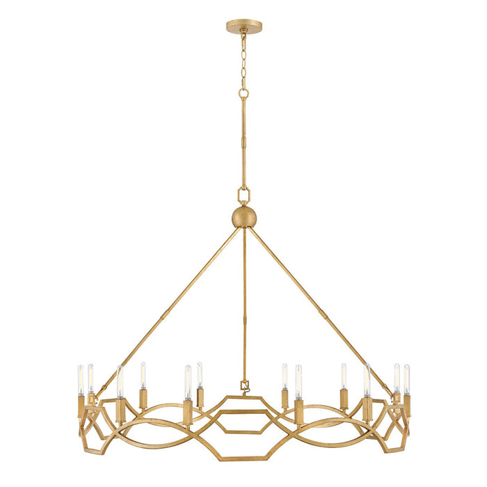 Hinkley 45786 Leona 12-lt 49" LED Chandelier