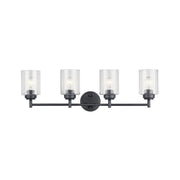 Kichler 45887 Winslow 4-lt 30" Vanity Light-Black