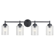 Kichler 45887 Winslow 4-lt 30" Vanity Light-Black