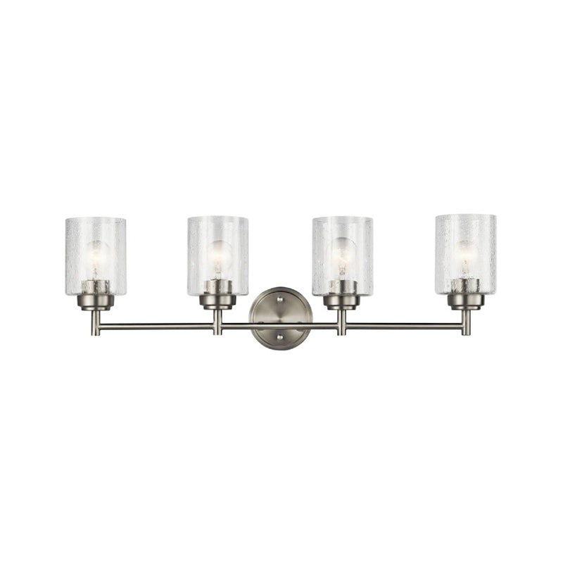 Kichler 45887 Winslow 4-lt 30" Vanity Light-Brushed Nickel