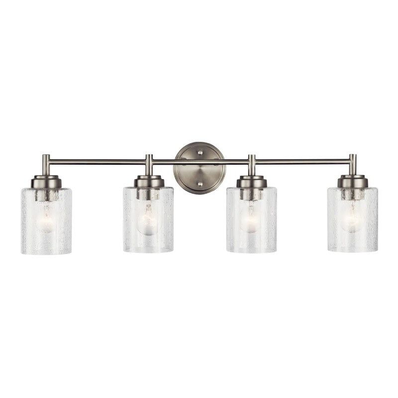Kichler 45887 Winslow 4-lt 30" Vanity Light-Brushed Nickel