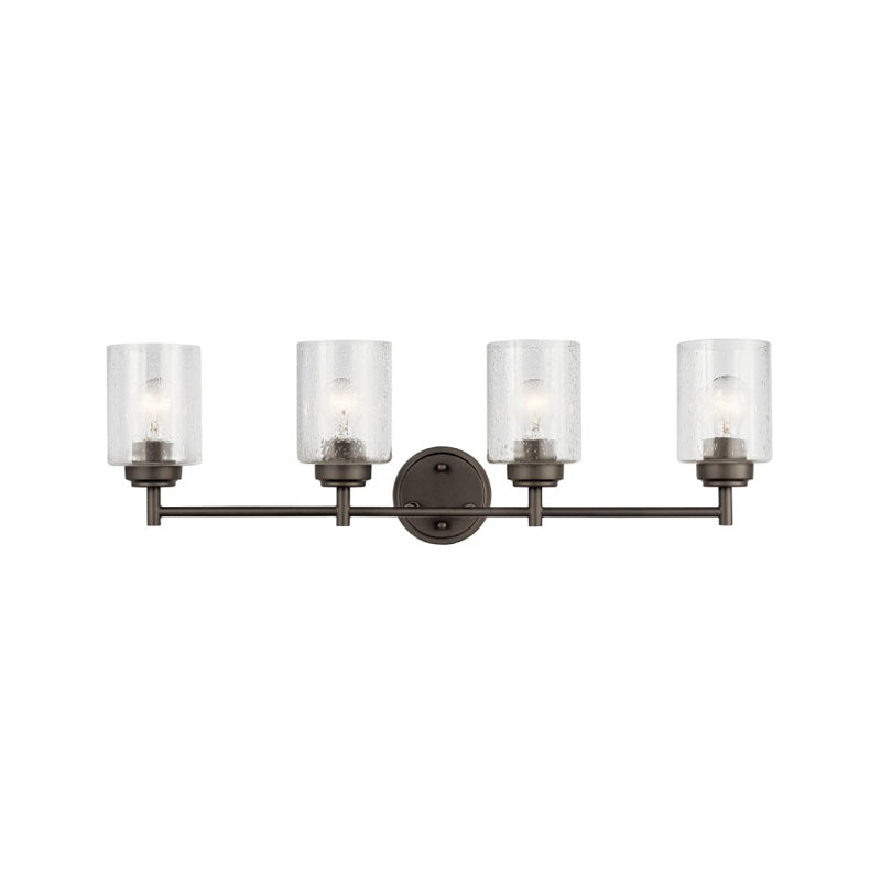 Kichler 45887 Winslow 4-lt 30" Vanity Light-Olde Bronze