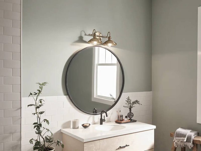 Kichler 45944 Clyde 2-lt 17" Vanity Light