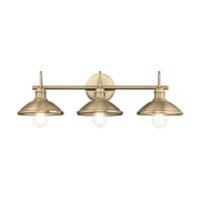Kichler 45945 Clyde 3-lt 26" Wide Vanity Light-Champagne Bronze