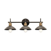 Kichler 45945 Clyde 3-lt 26" Wide Vanity Light-Olde Bronze
