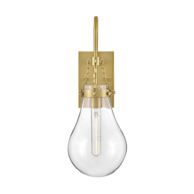 Hinkley 46050 Eloise 20" Tall LED Wall Sconce - Lacquered Brass