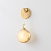 Corbett 465-01 Riviere 1-lt 15" Tall LED Wall Sconce