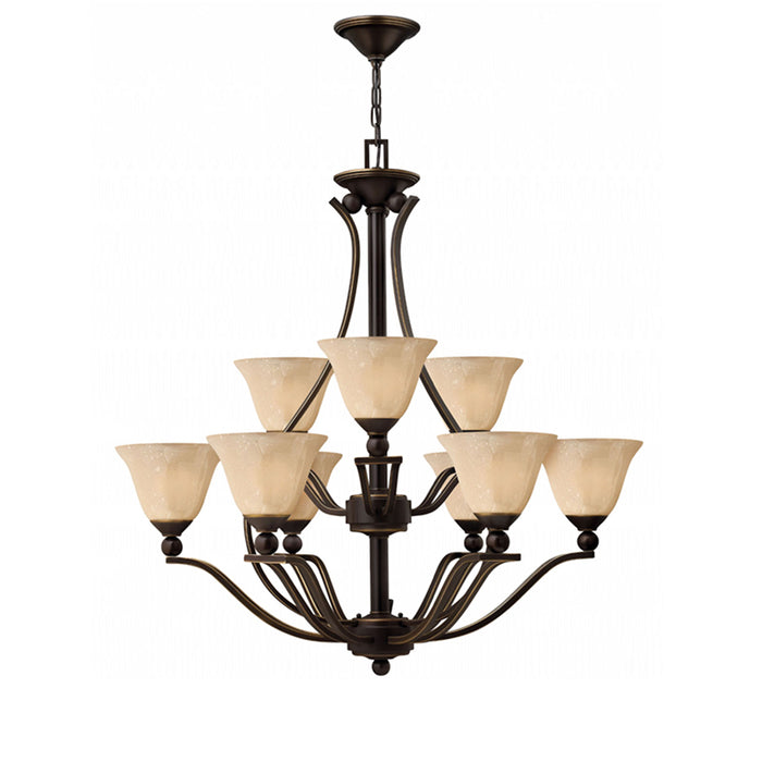 Hinkley 4657 Bolla 9-lt 35" LED Chandelier