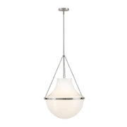 Hinkley 46894 Collins 1-lt 20" LED Pendant - Polished Nickel
