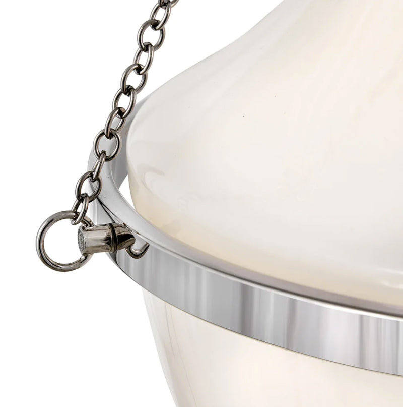 Hinkley 46894 Collins 1-lt 20" LED Pendant - Polished Nickel