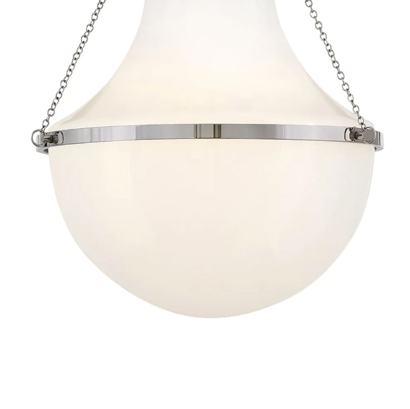 Hinkley 46894 Collins 1-lt 20" LED Pendant - Polished Nickel