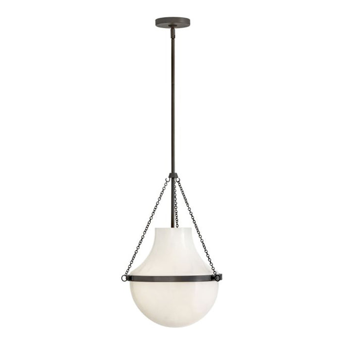 Hinkley 46897 Collins 1-lt 15" LED Pendant - Black Oxide