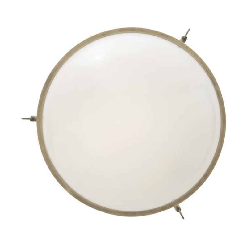 Hinkley 46897 Collins 1-lt 15" LED Pendant - Heritage Brass