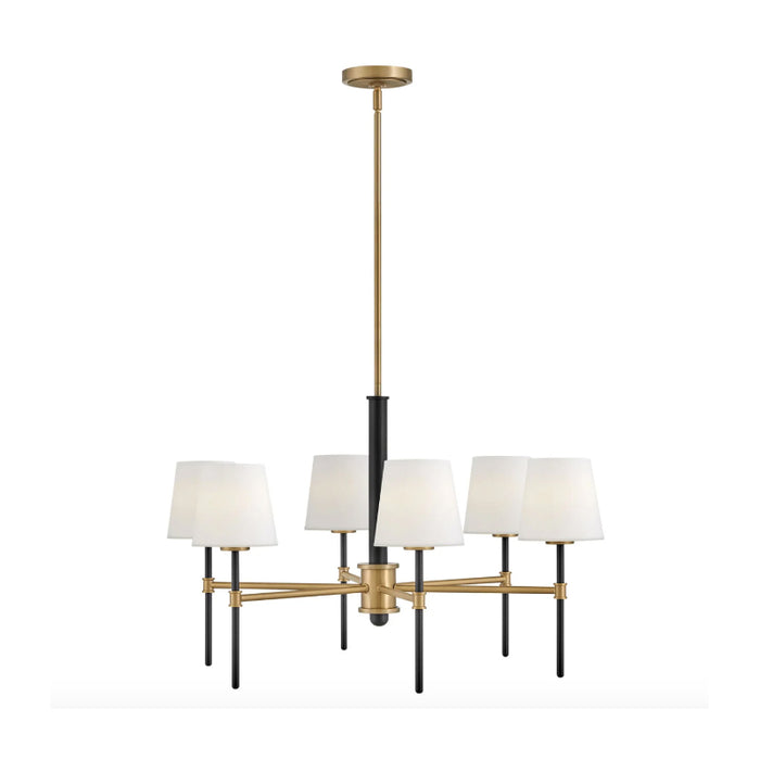 Hinkley 46954 Saunders 6-lt 30" LED Chandelier