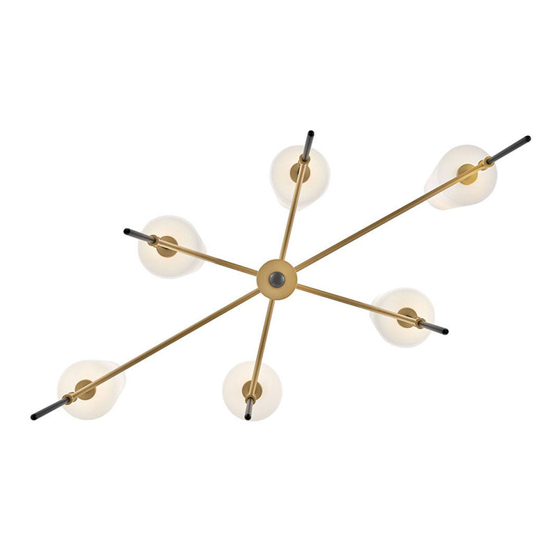 Hinkley 46955 Saunders 6-lt 45" LED Chandelier