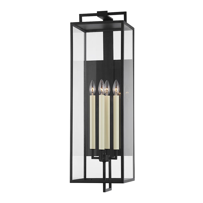Troy B6384 Beckham 4-lt 34" Tall Outdoor Wall Sconce