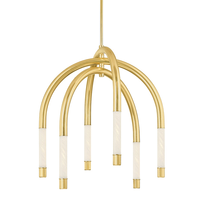 Corbett 471-34 Zeme 6-lt 34" LED Chandelier