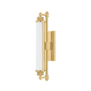 Hudson Valley 4718 Plandome 1-lt 18" Tall LED Bath Vanity - Aged Brass