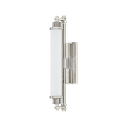 Hudson Valley 4718 Plandome 1-lt 18" Tall LED Bath Vanity - Polished Nickel