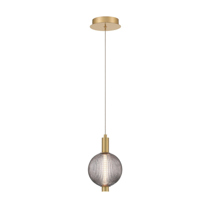 Eurofase 47189 Palmas 1-lt 10" LED Pendant-Gold