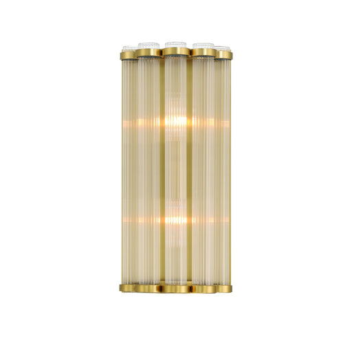 Eurofase 47241 Glasbury 2-lt 14" Tall Wall Sconce-Gold