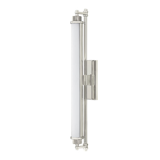 Hudson Valley 4728 Plandome 1-lt 28" Tall LED Bath Vanity - Polished Nickel