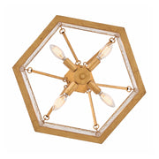 Hinkley 47461 Sura 4-lt 19" LED Semi-Flush Mount