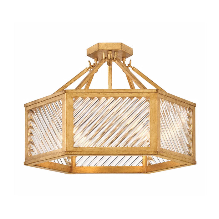 Hinkley 47461 Sura 4-lt 19" LED Semi-Flush Mount